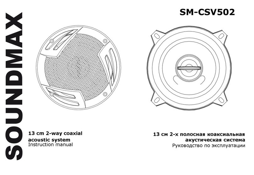 SoundMax SM-CSV502 User manual
