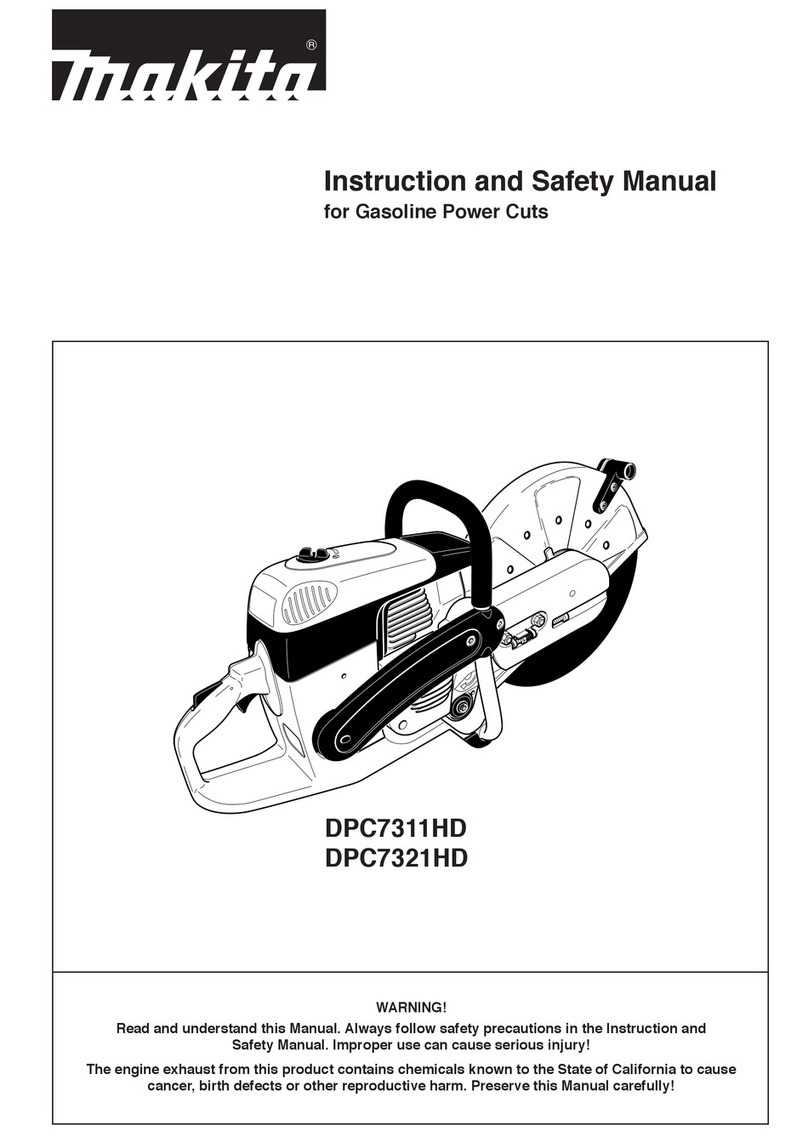 Makita DPC7311HD Instruction Manual