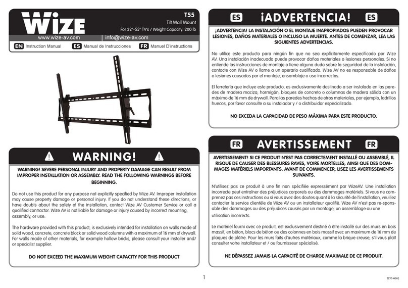 Wize T55 User manual