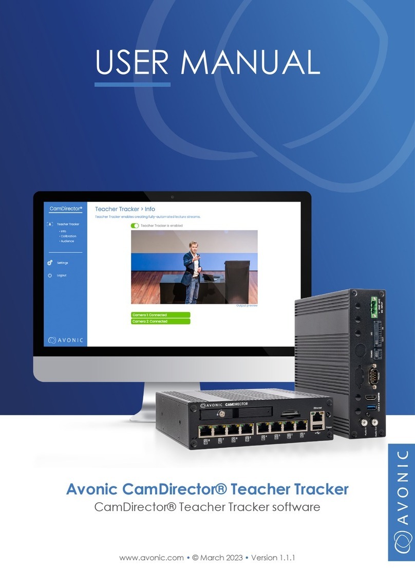 Avonic CamDirector user manual