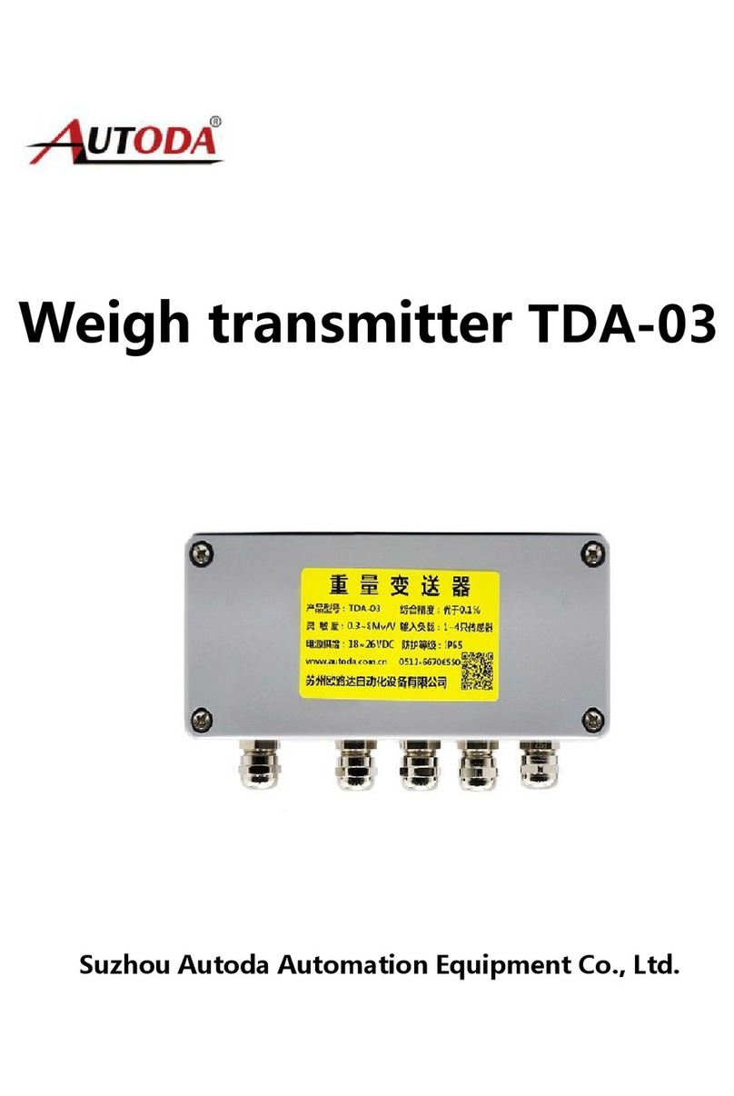 AUTODA TDA-03 quick start guide