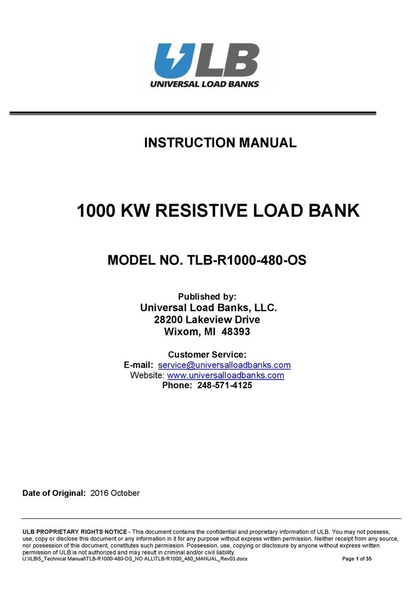 ULB TLB-R1000-480-OS instruction manual ULB TLB-R1000-480-OS instruction manual