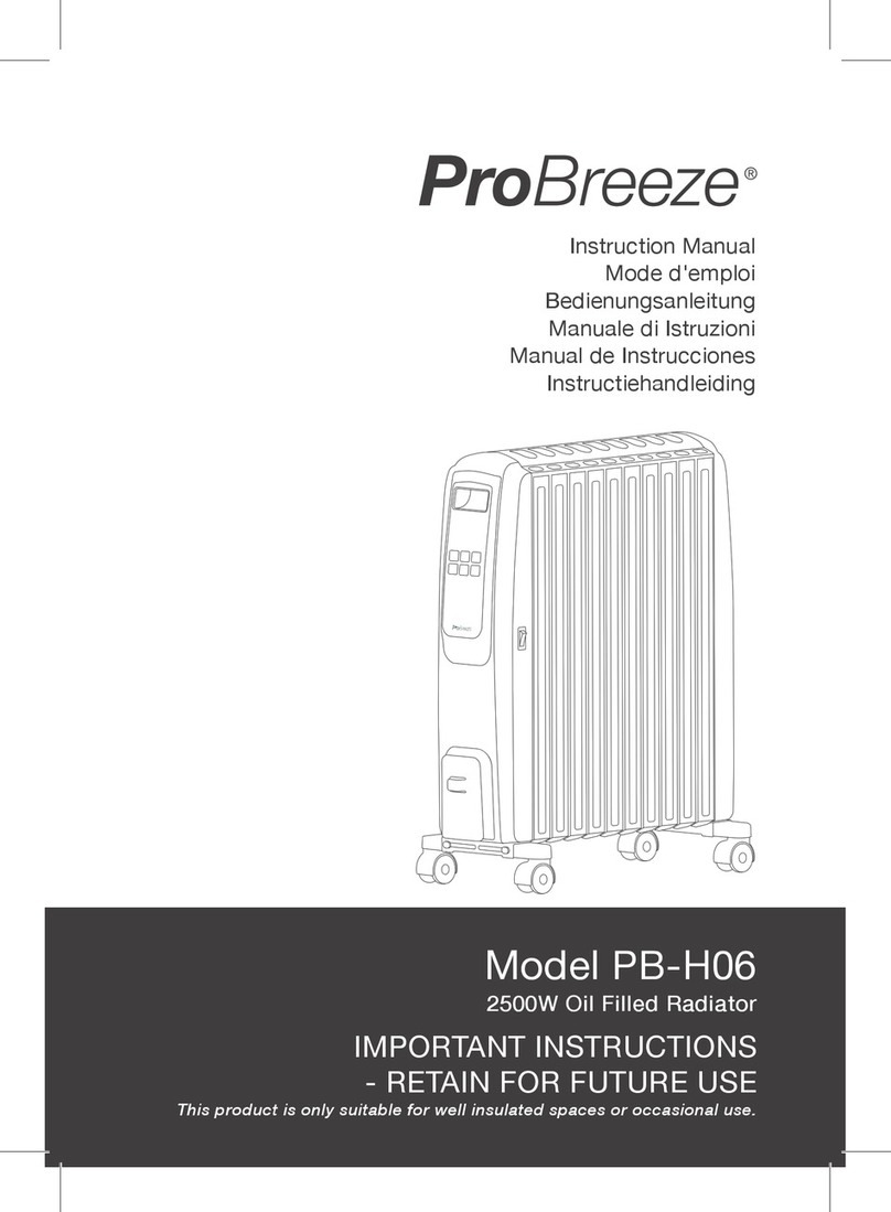 Pro Breeze PB-H06 instruction manual