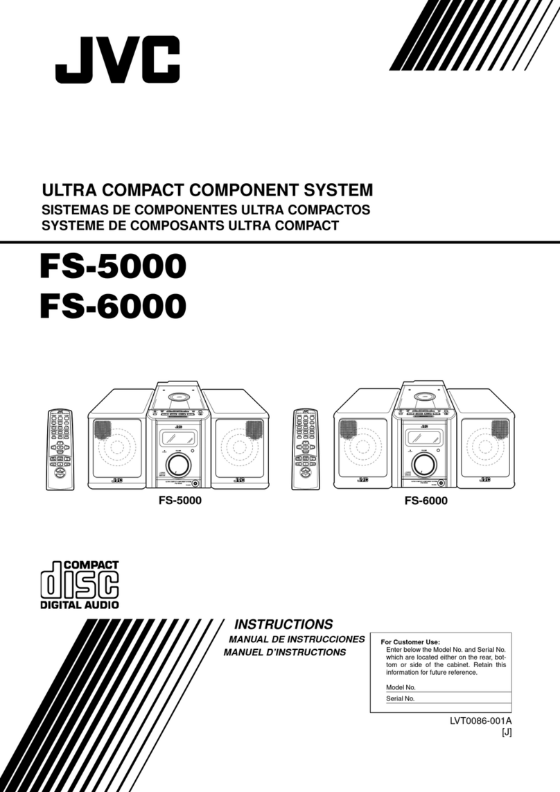 JVC FS-6000 User manual