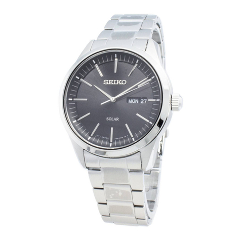 Seiko Conceptual SNE527P User manual