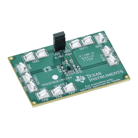 Texas Instruments TPS3780EVM-154 User manual