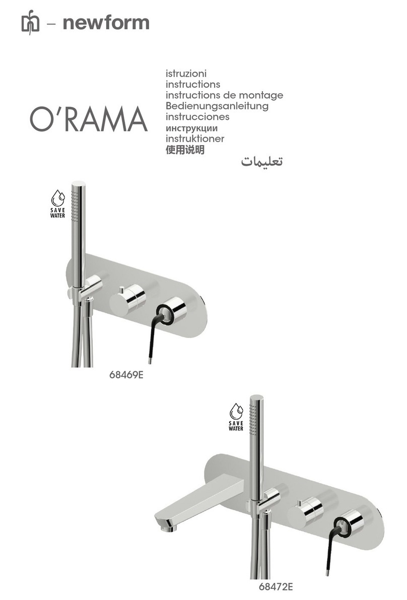 newform O'RAMA 68469E User manual
