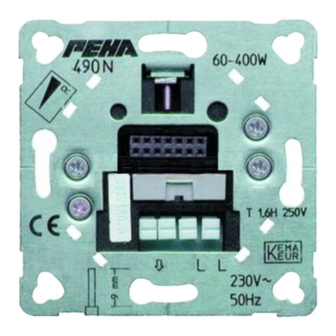 PEHA 490N o.A. User manual
