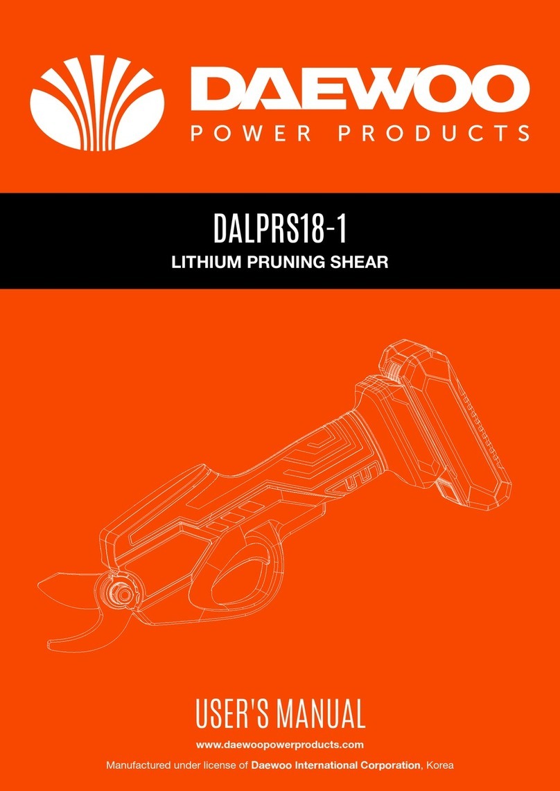 Daewoo DALPRS18-1 user manual
