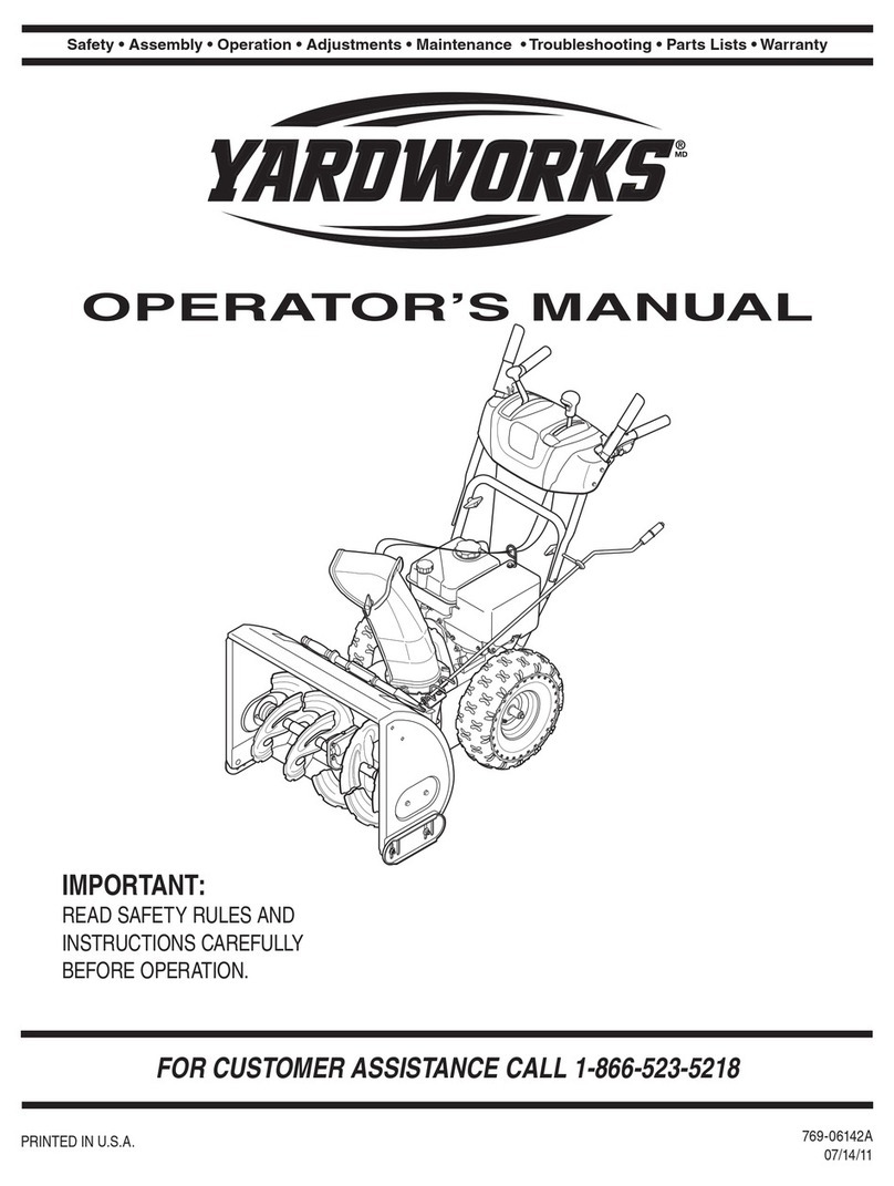 Yard Works 31AM63KE515 Operator's manual