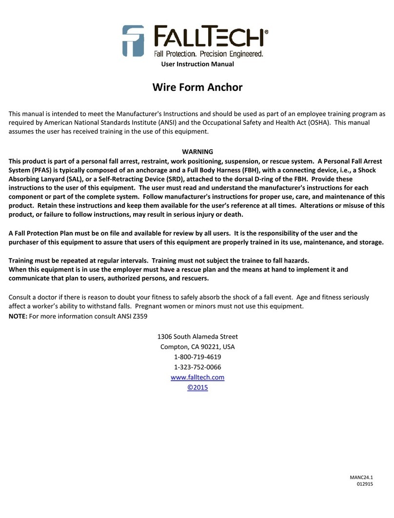 Falltech 7403 User manual