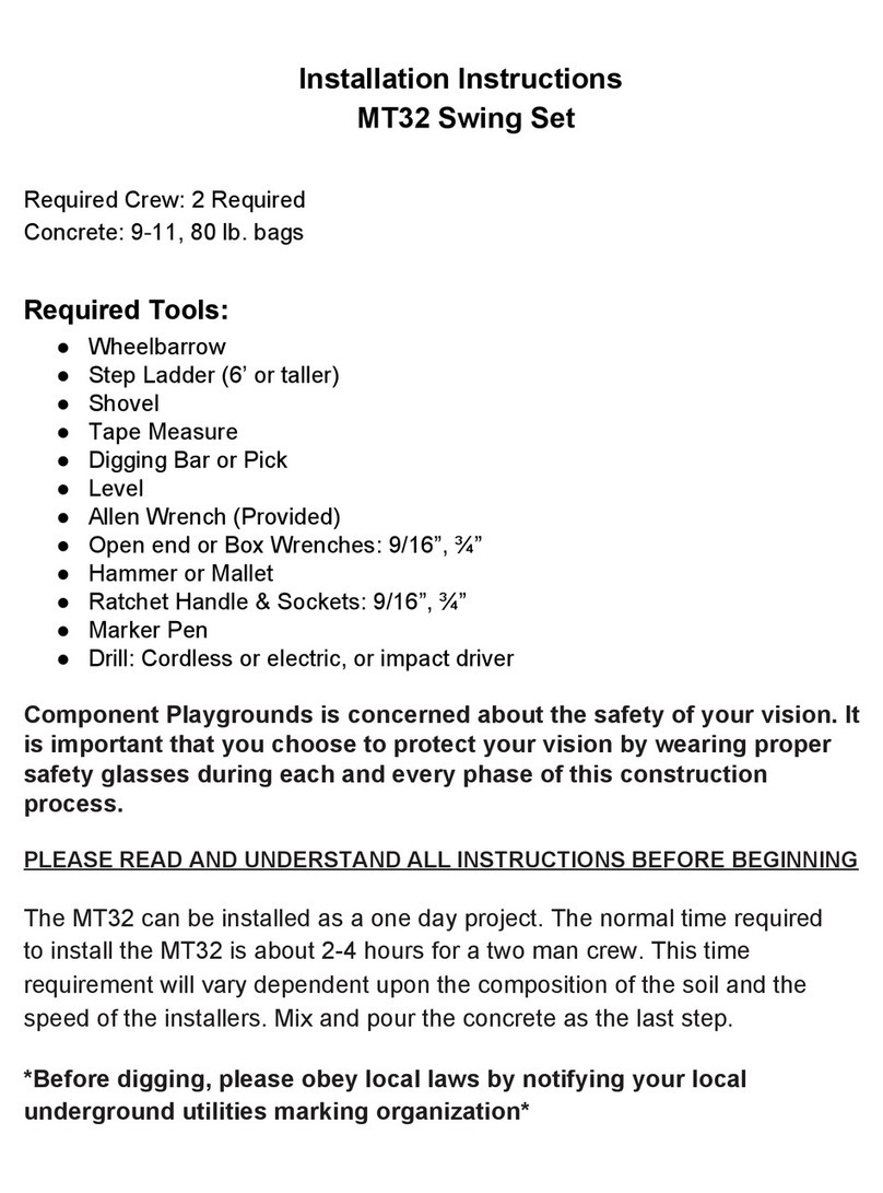 Component Playgrounds MT32 User manual