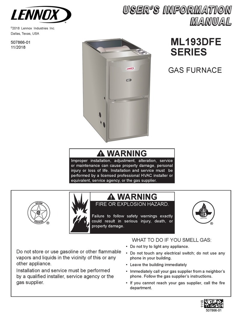 Lennox ML193DFE Guide