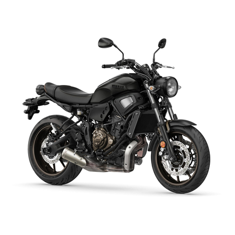 Yamaha XSR700M 2021 owner's manual