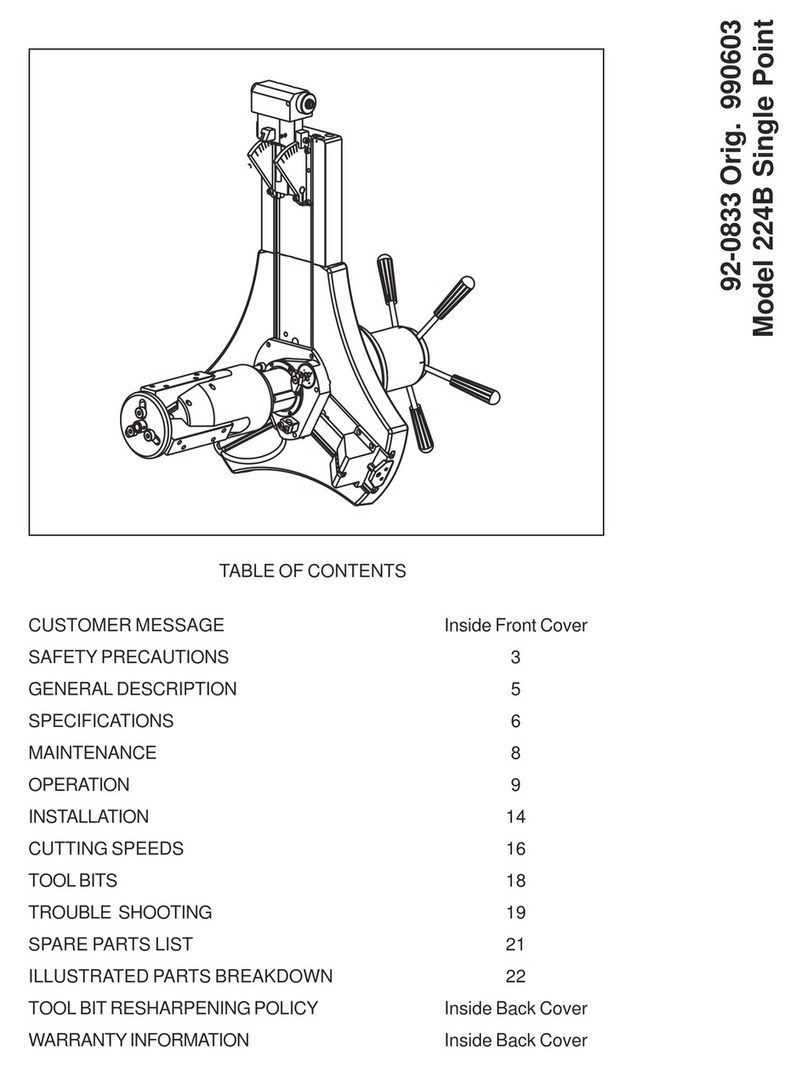 TRI tool BEVELMASTER 224B manual