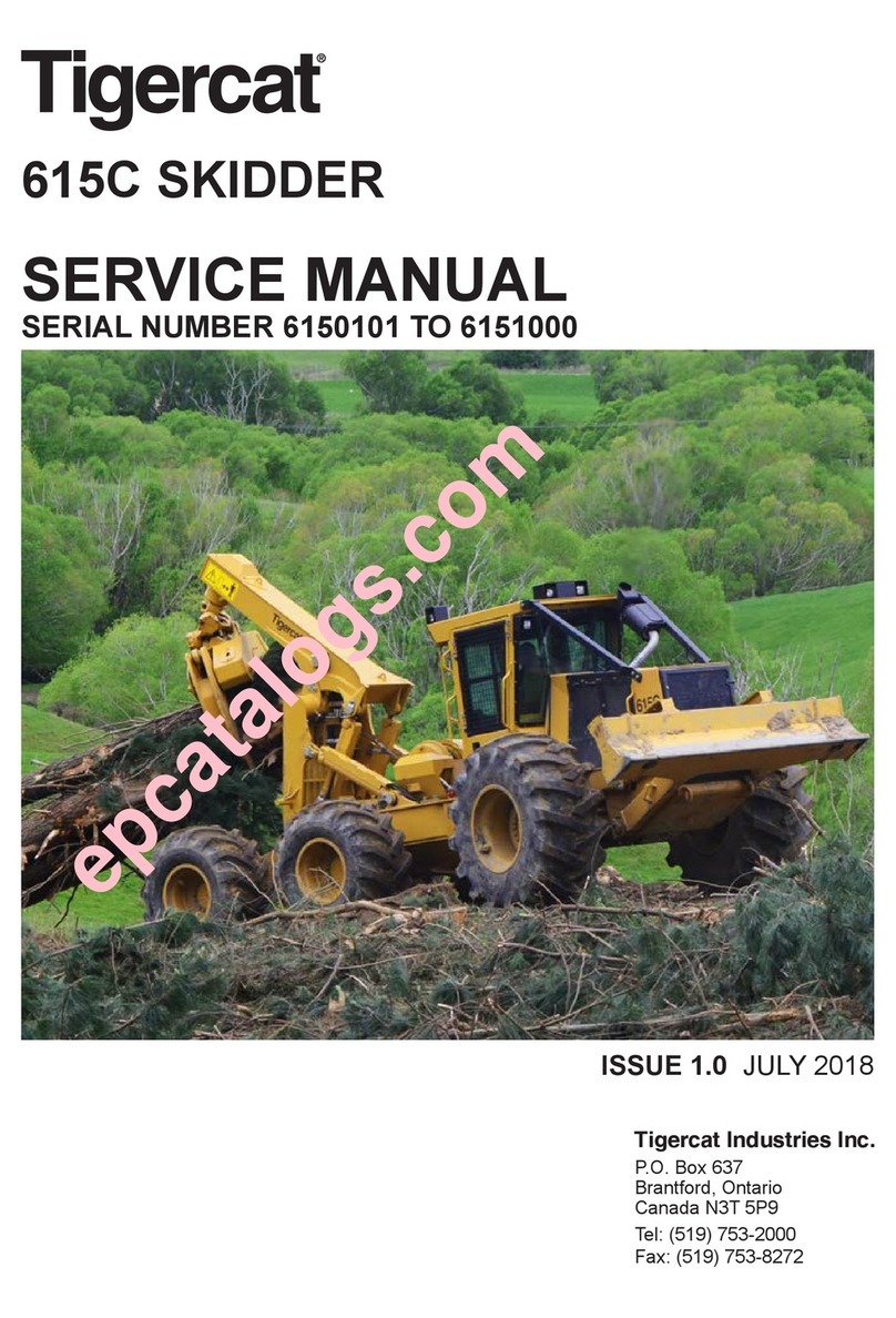 Tigercat 615C User manual