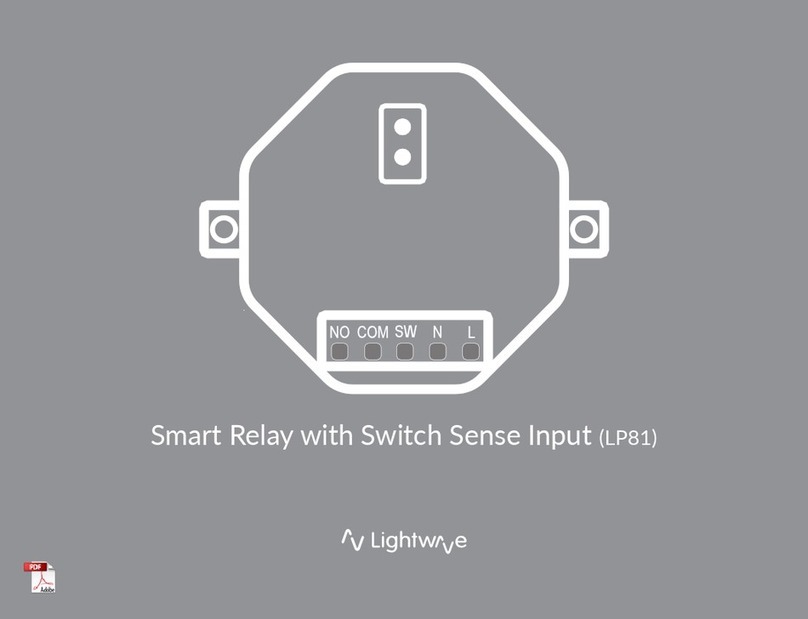 Lightwave LP81 User manual
