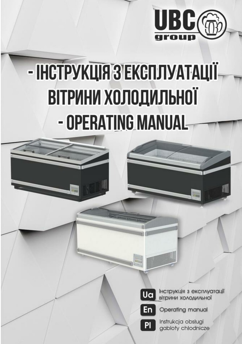 UBC Frost Stream Hermes 1.45 operating manual