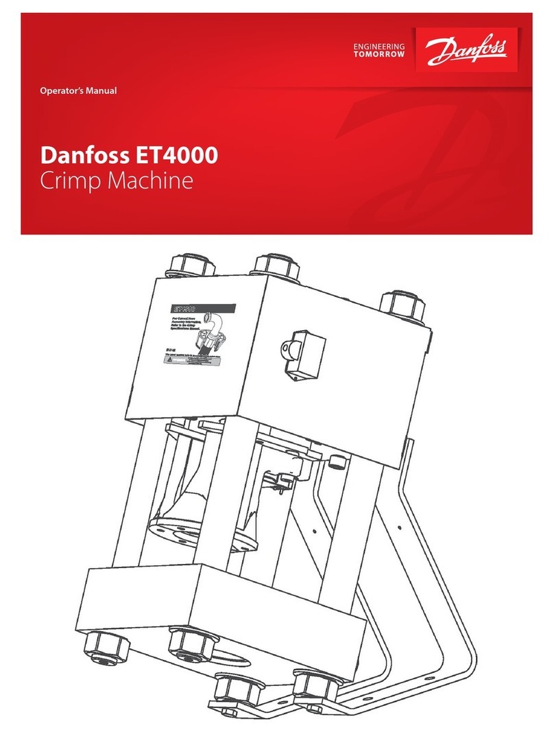 Danfoss ET4000 Operator's manual Danfoss ET4000 Operator's manual