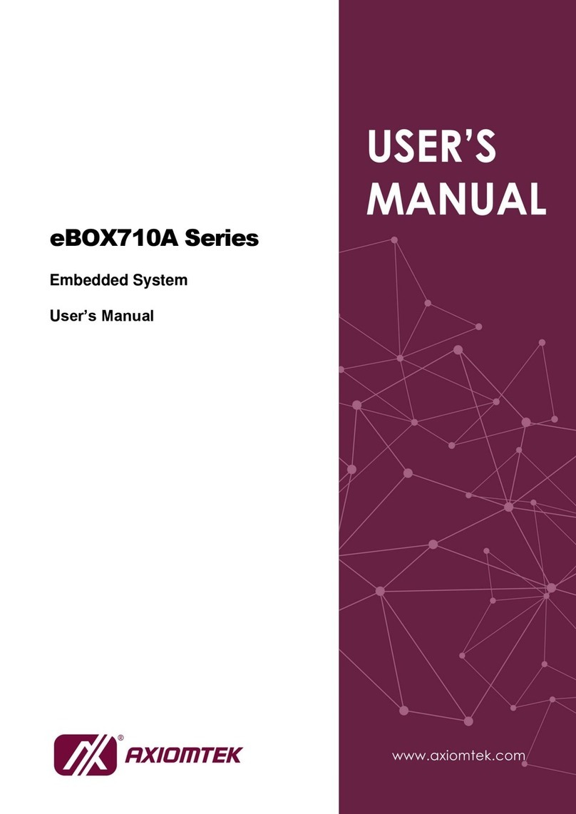 AXIOMTEK eBOX710A Series user manual