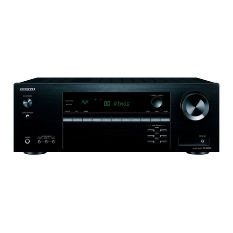 Onkyo TX-SR393DAB User manual Onkyo TX-SR393DAB User manual