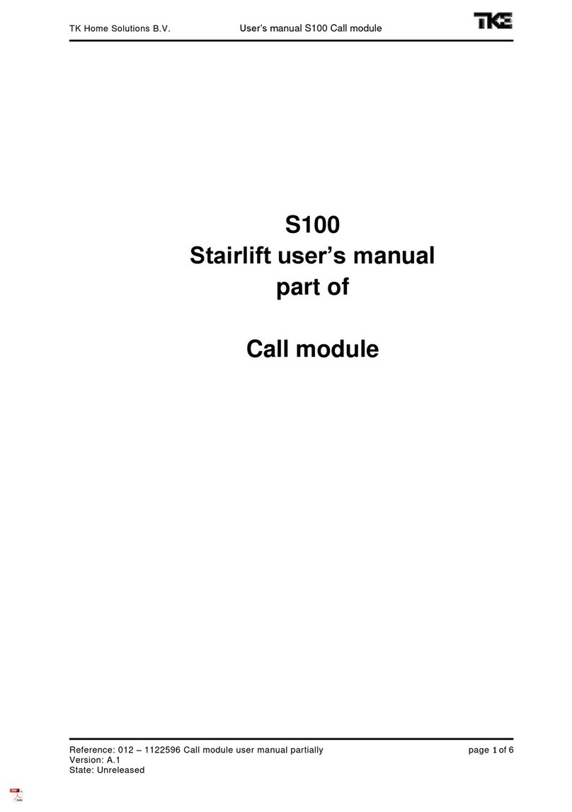 TKE S100 user manual