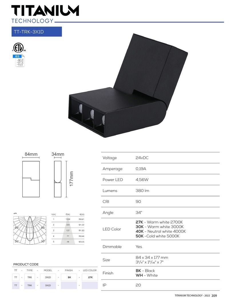Titanium TT-TRK-3X1D manual
