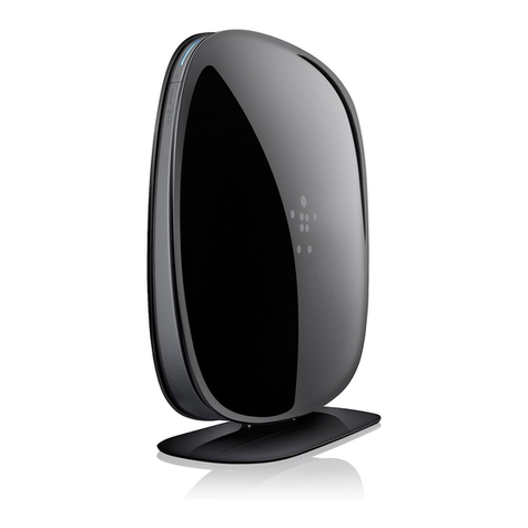 Belkin AC900 DB User manual Belkin AC900 DB User manual