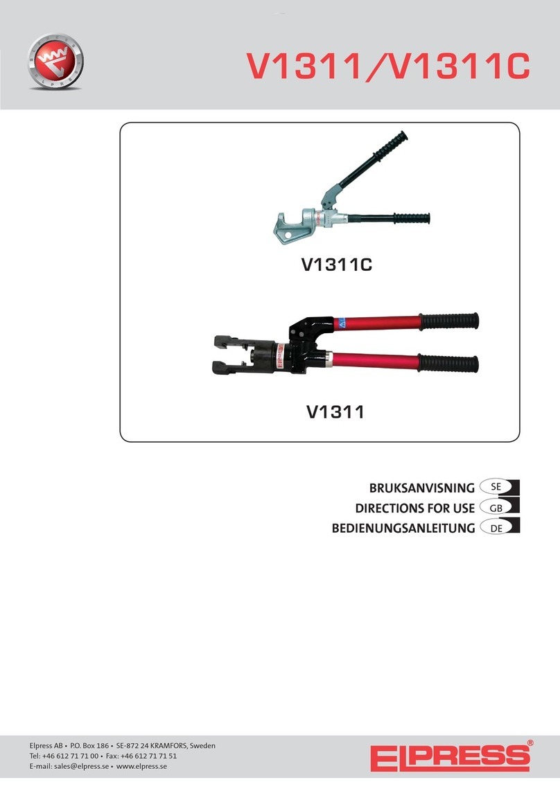 Elpress V1311C Directions for use