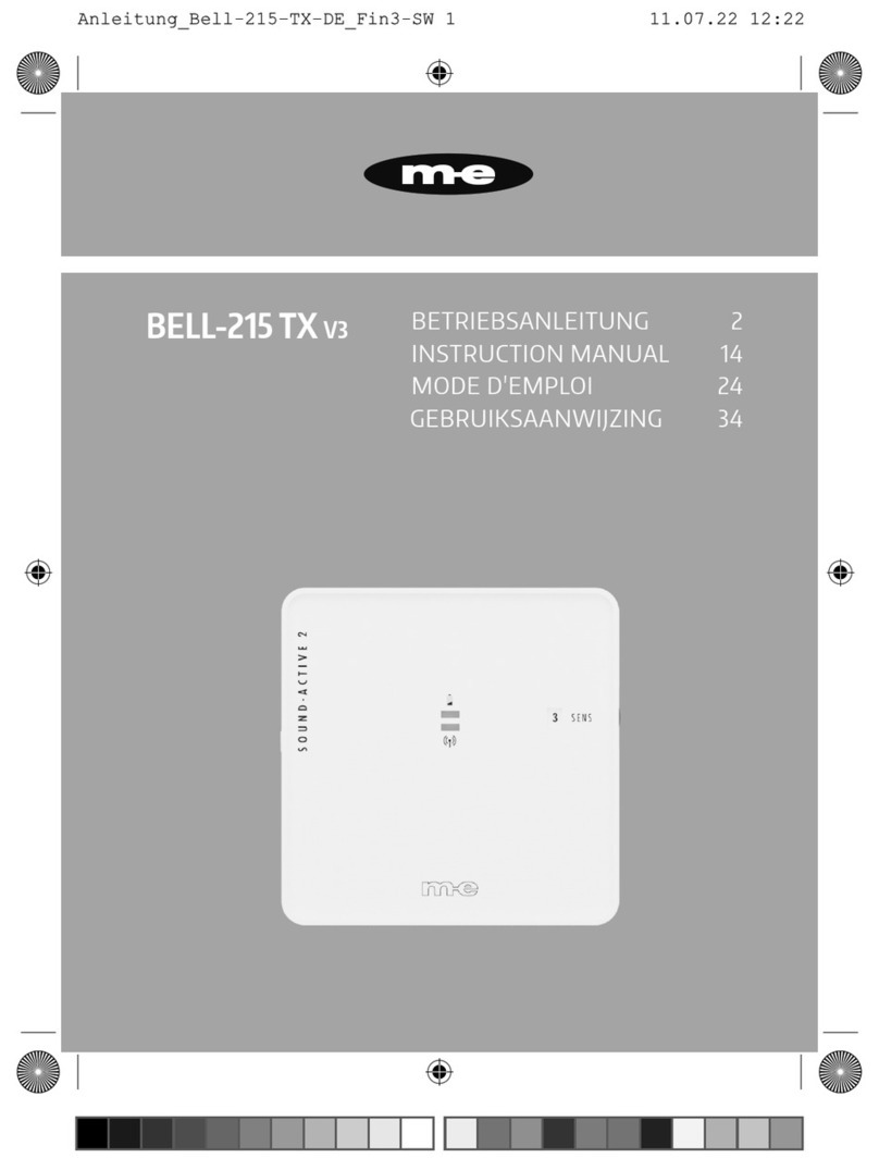 Me BELL-215 TX V3 instruction manual