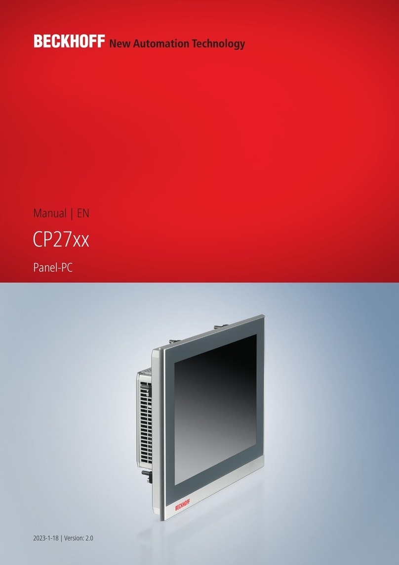 Beckhoff CP2712 User manual