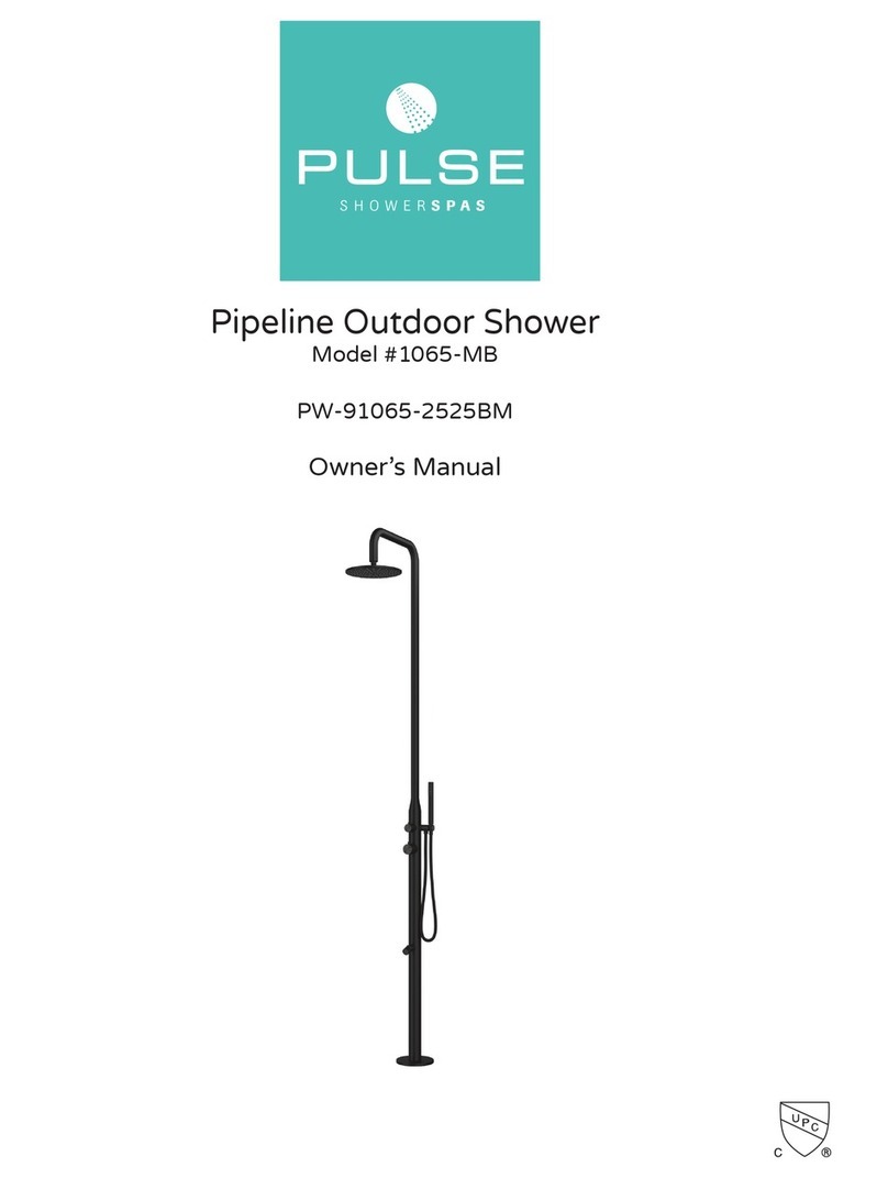 Pulse Shower Spas 1065-MB User manual
