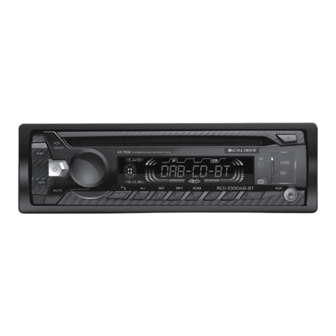 Caliber RCD 239DAB-BT quick start guide
