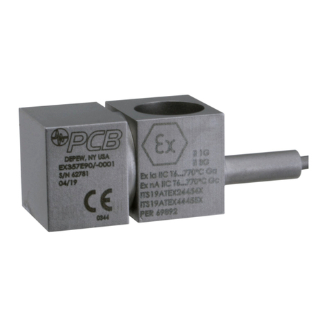 PCB Piezotronics EX357E90 User manual