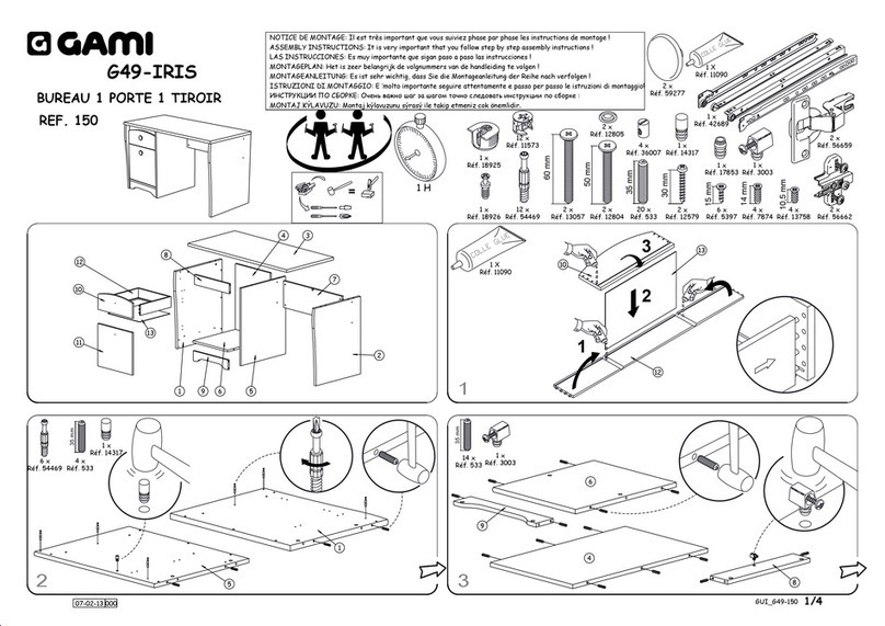 Gami 150 User manual