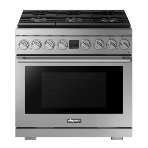 Dacor DOP36P86GL Series user manual