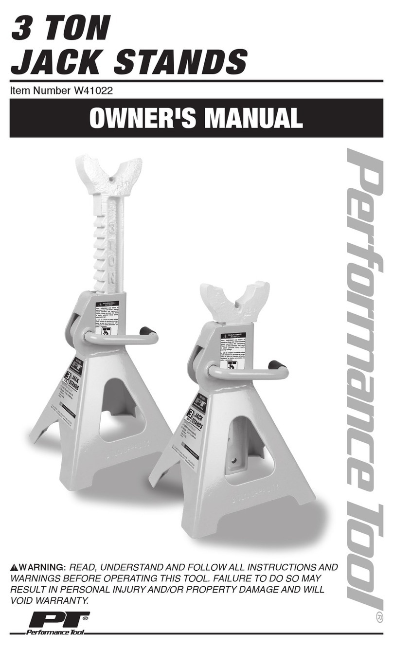 Performance Tool W41022 User manual
