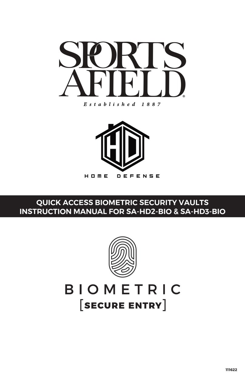 SPORTS AFIELD SA-HD2-BIO instructions