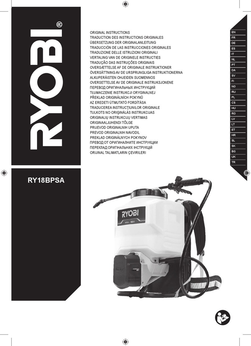 Ryobi RY18BPSA-0 Original instructions