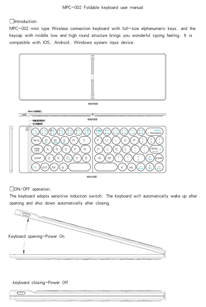 Miffy MPC-002 User manual