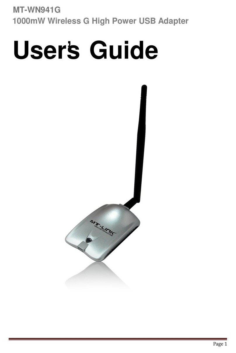 MT-LINK MT-WN941G user guide