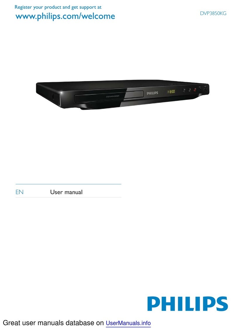 Philips DVP3850KG user manual
