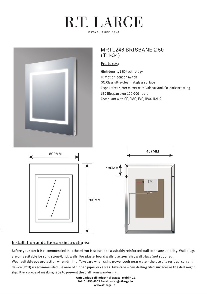 R.T. LARGE MRTL246 BRISBANE 250 User manual