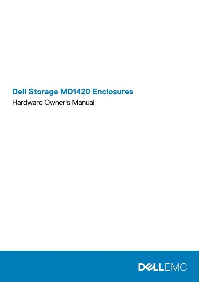 Dell MD1420 Hardware owner's manual