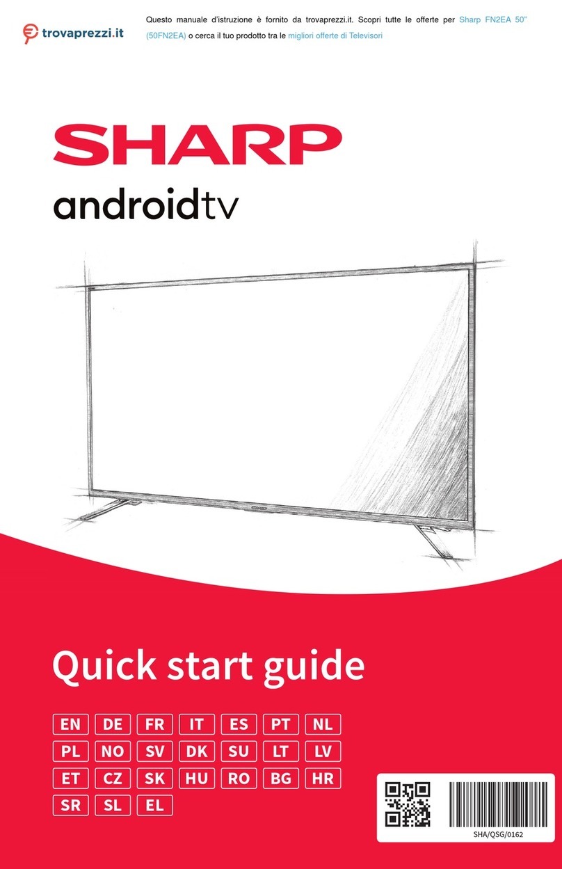 Sharp 50FN2EA quick start guide