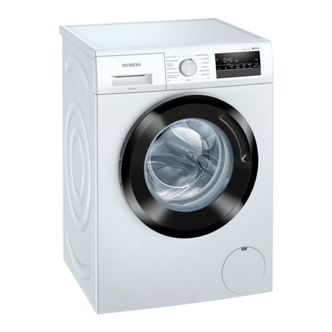 Siemens WM14N261ES User manual and installation instructions
