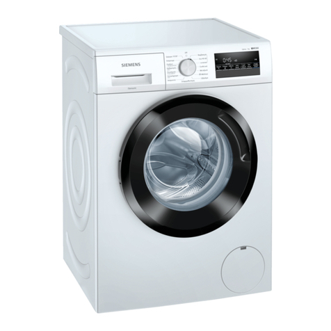 Siemens WM12N2K7GR user manual