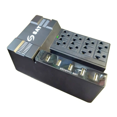 SAT RGU1208 Installation and use guide