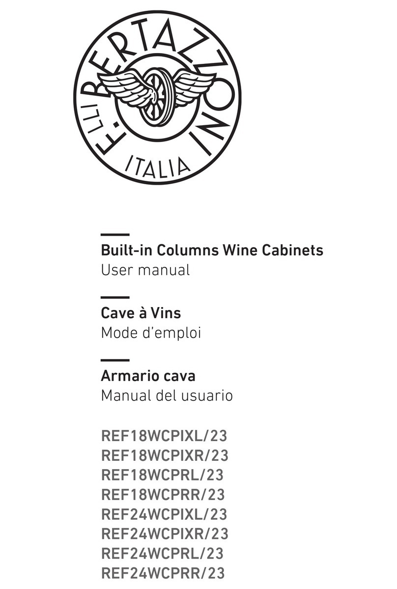 Bertazzoni REF18WCPIXL/23 User manual