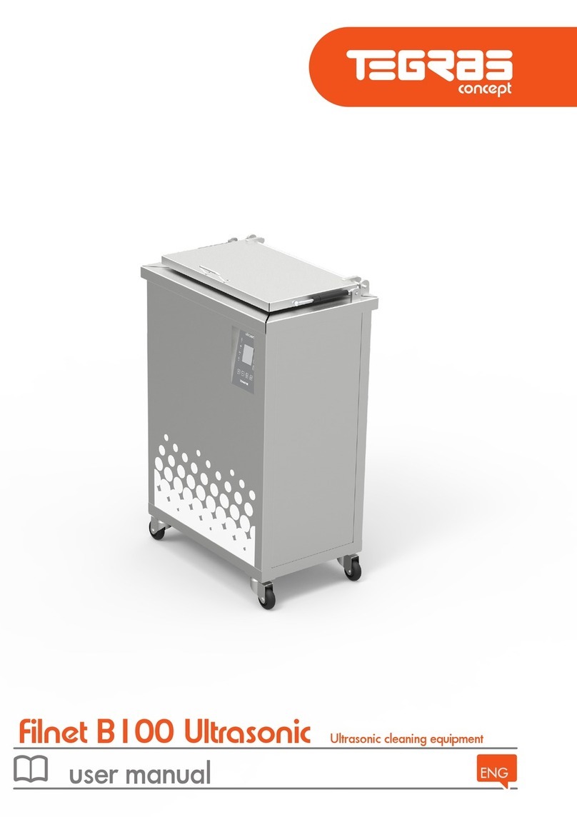 TEGRAS Concept Filnet B100 Ultrasonic User manual